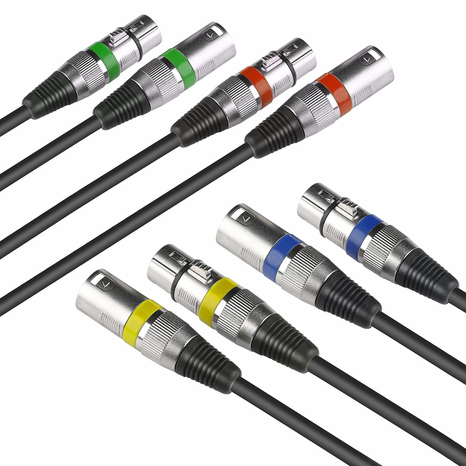 Câble DMX 3 Broches 3m XLR Mâle Femelle, Contrôleur Audio 3 Pins