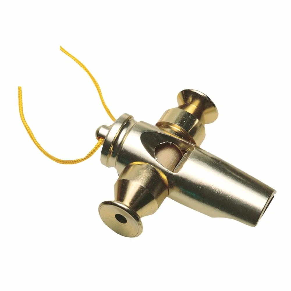 Latin Percussion Sifflets Samba Tri-Tone Gold LP352