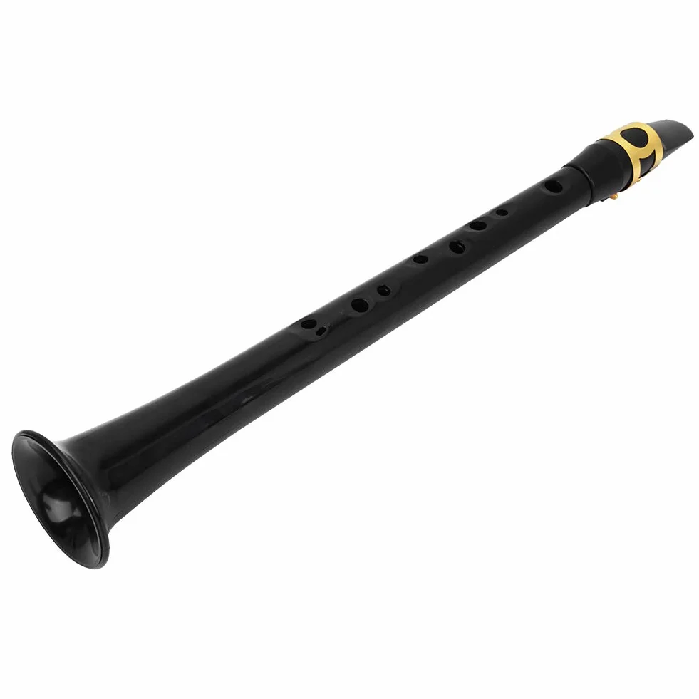 Mini Saxophone Portable avec Sac de Roseau, Instrument à Vent en Bois pour Débutants