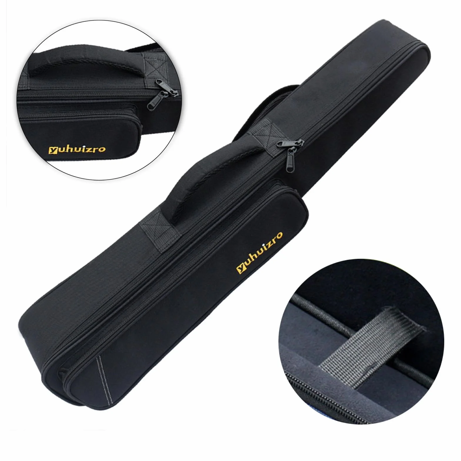 Perfeclan Étui pour clarinette pour Saxophone Soprano, protection étanche avec poignée, noir