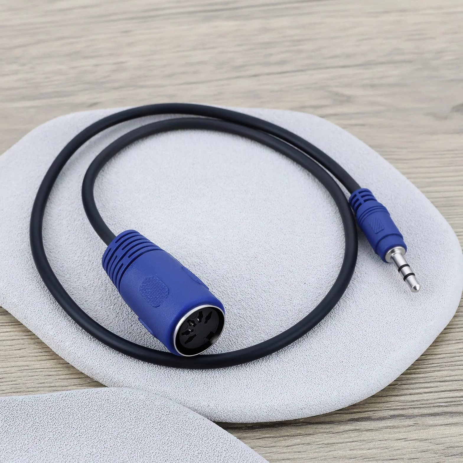 Câble MIDI Femelle 5 Broches vers Jack TRS Mâle 3,5 mm Compatible Akai MPC Studio