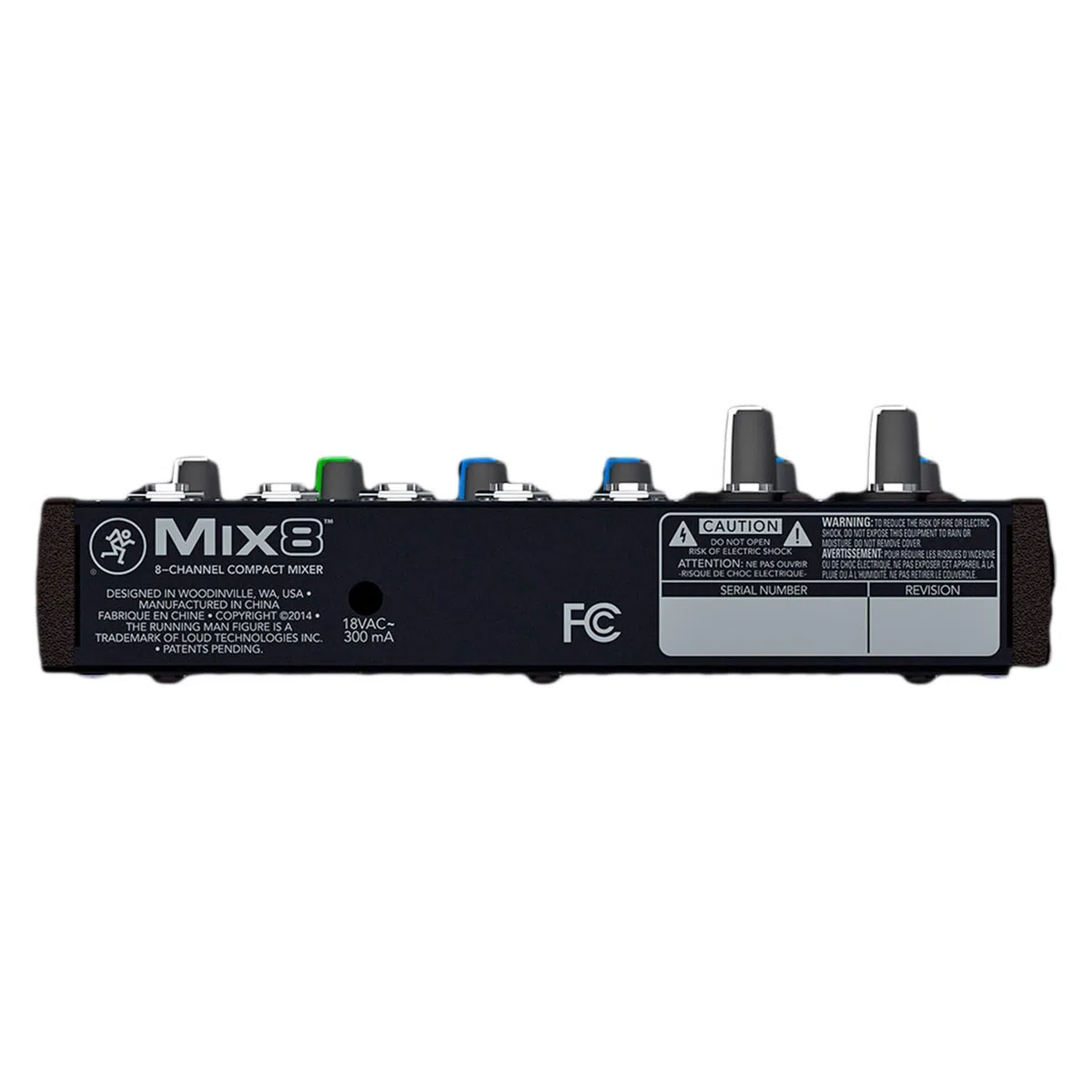 Mackie Mix8 Table de mixage analogique compacte 8 canaux avec câble XLR Keepdrum