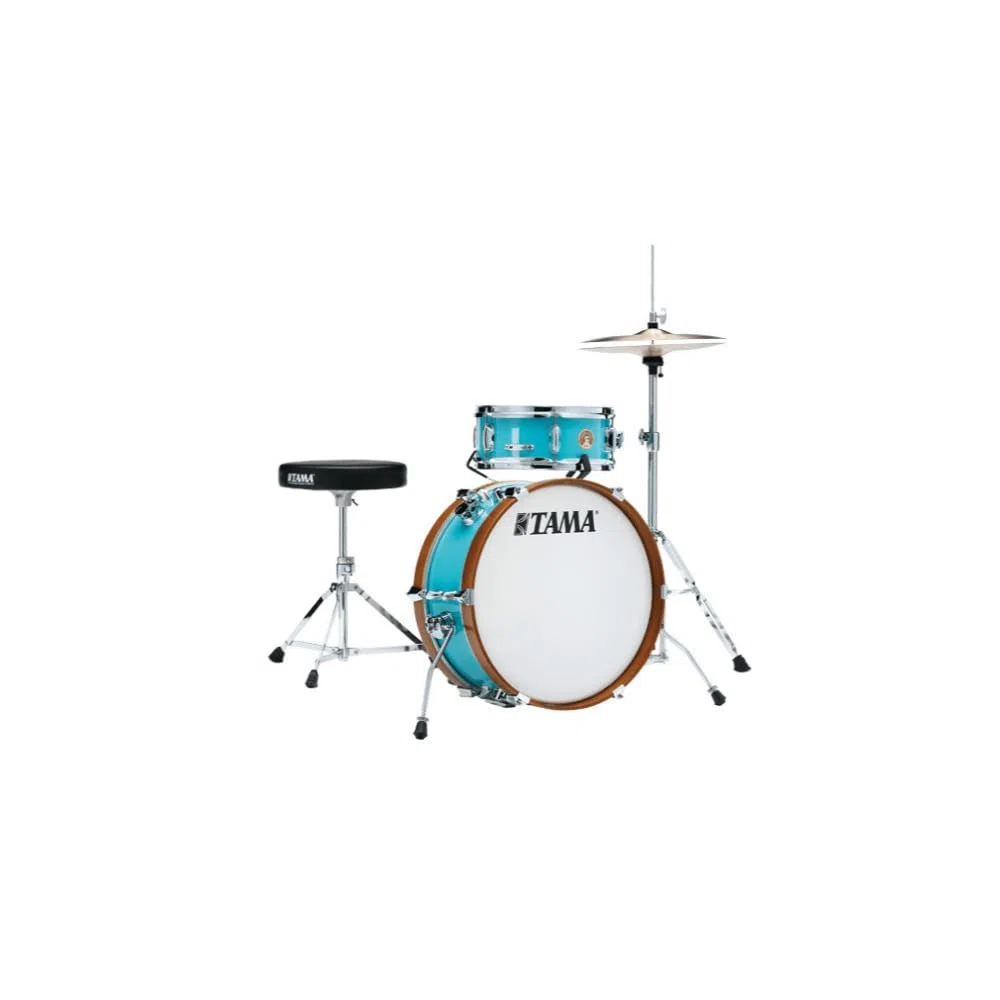 Tama LJK28S-AQB Club-JAM Mini Kit (Aqua Blue) - Jeu de Coquilles de Batterie