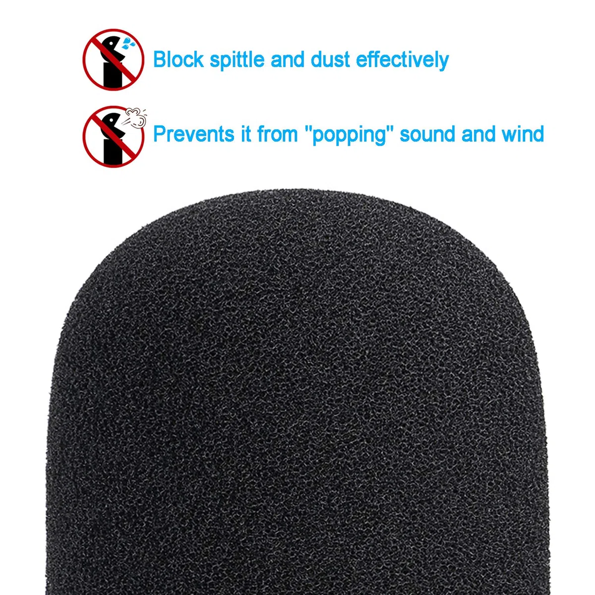 AT2035 Bonnette Micro en Mousse - Microphone Filtre Anti-pop Professionel pour réduire bruit pour Micro à Condensateur Audio Technica AT2035 par YOUSHARES
