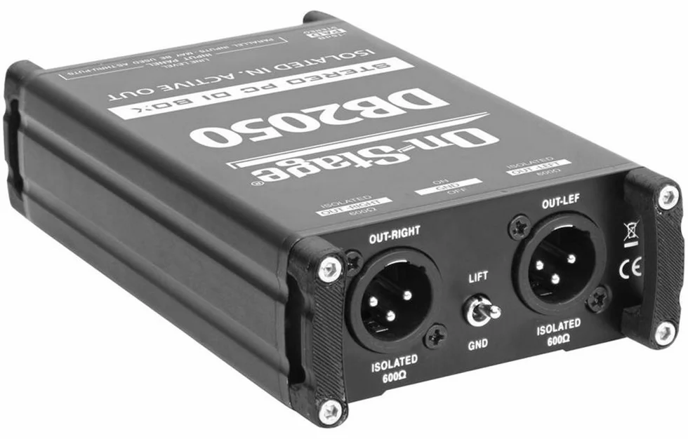 On-Stage Stereo Multi Media Active Di Box