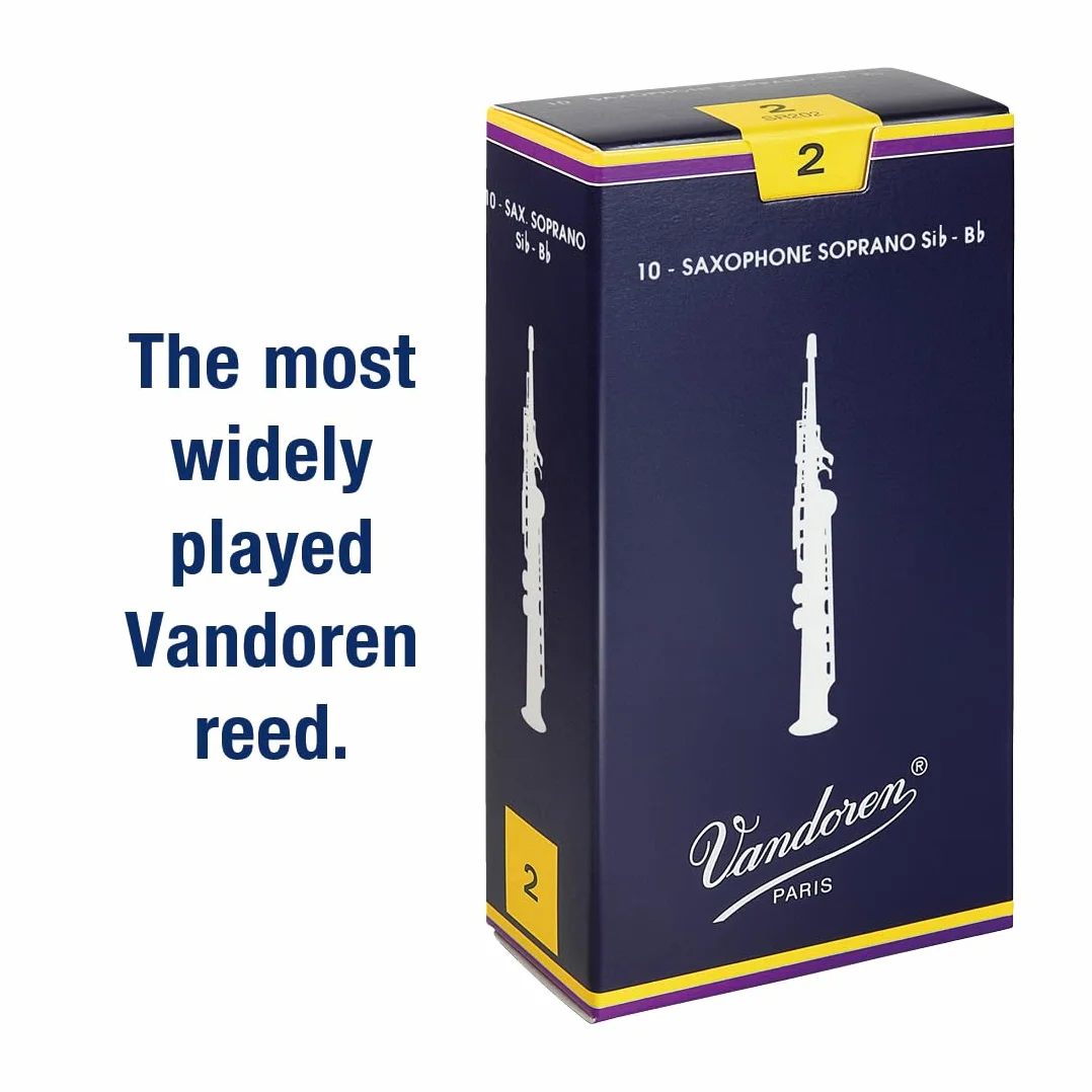 Vandoren Traditionnel Soprano Saxophone Reeds 2