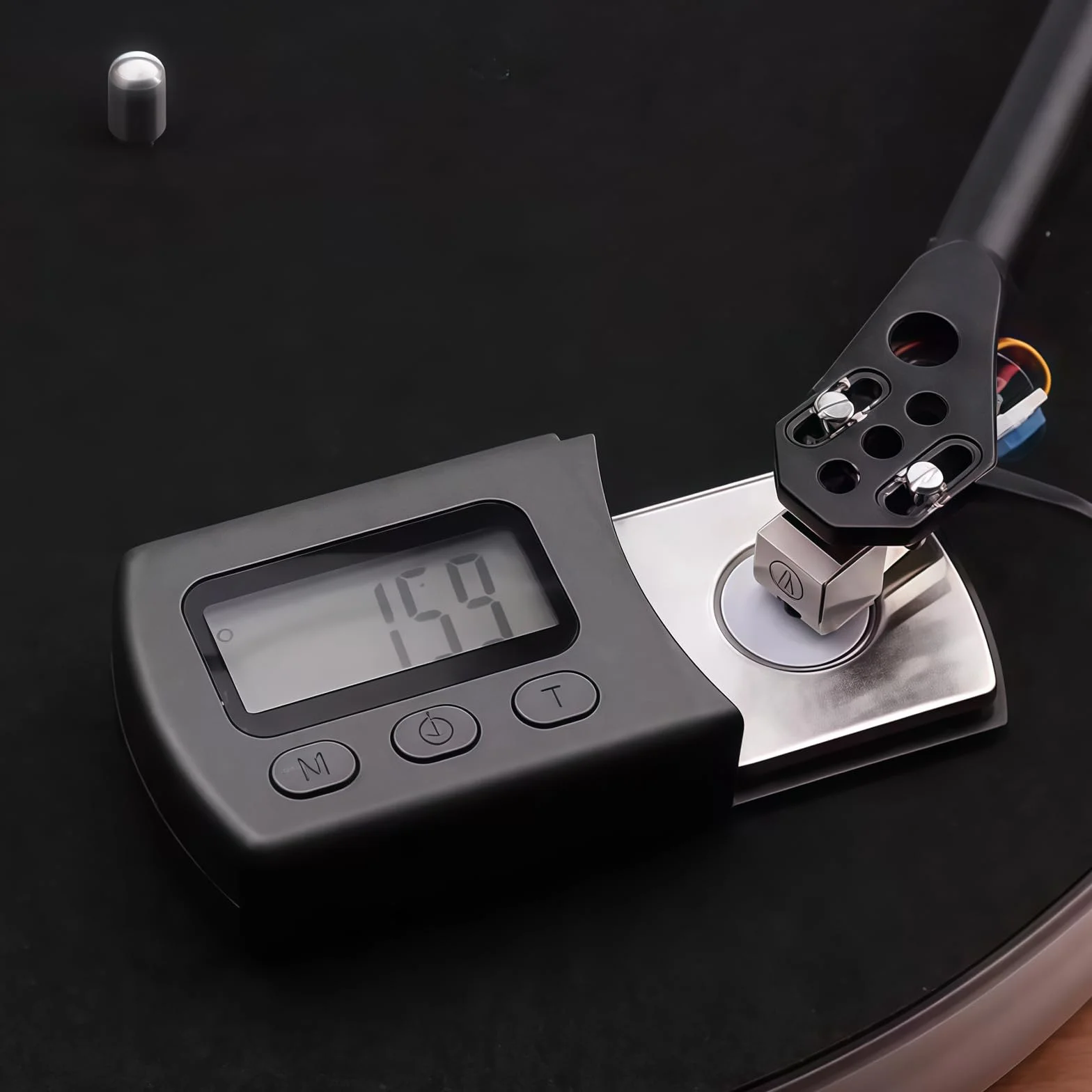Ensemble d'aiguilles de lecture numérique pour tourne-disque avec azimut, libellule, gabarit de surplomb et brosse de nettoyage