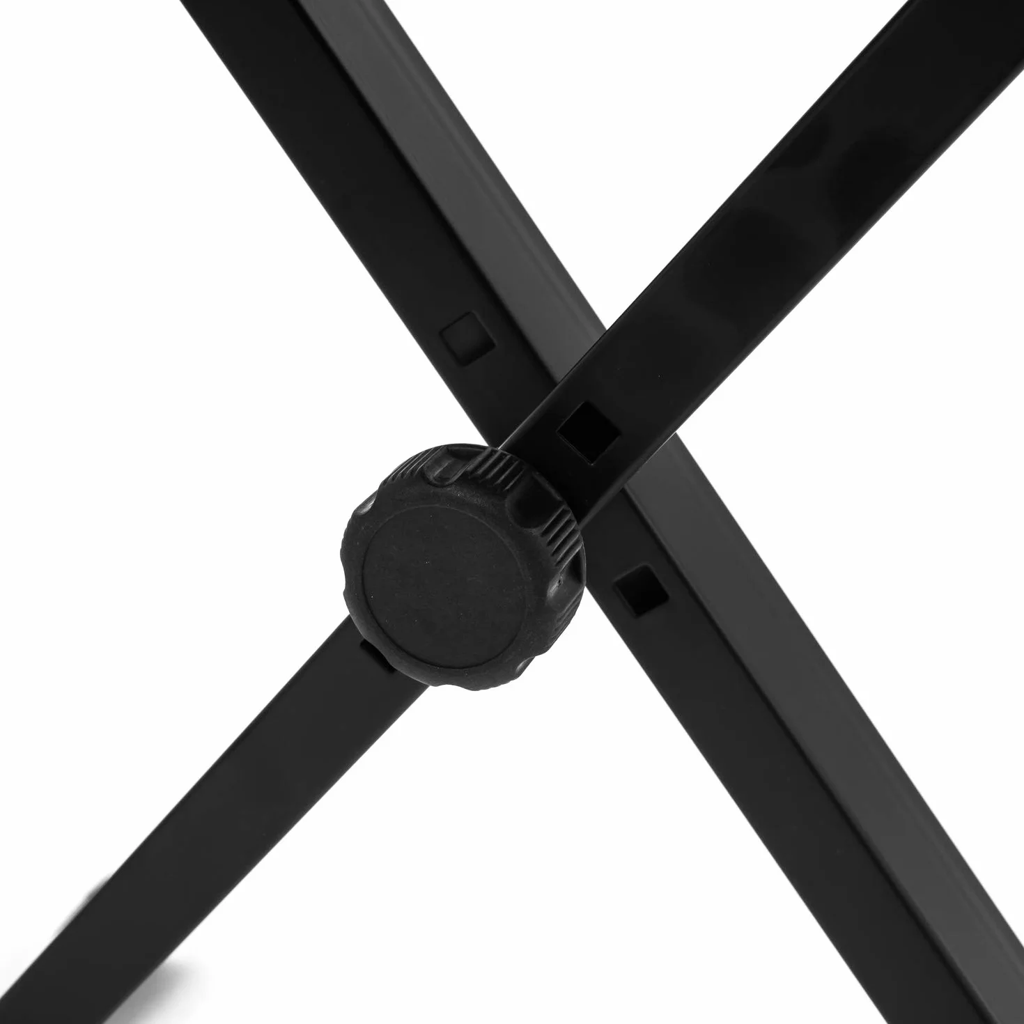 CASCHA Banc de Clavier réglable en Hauteur Tabouret de Piano Pliable Simili Cuir Noir Mat