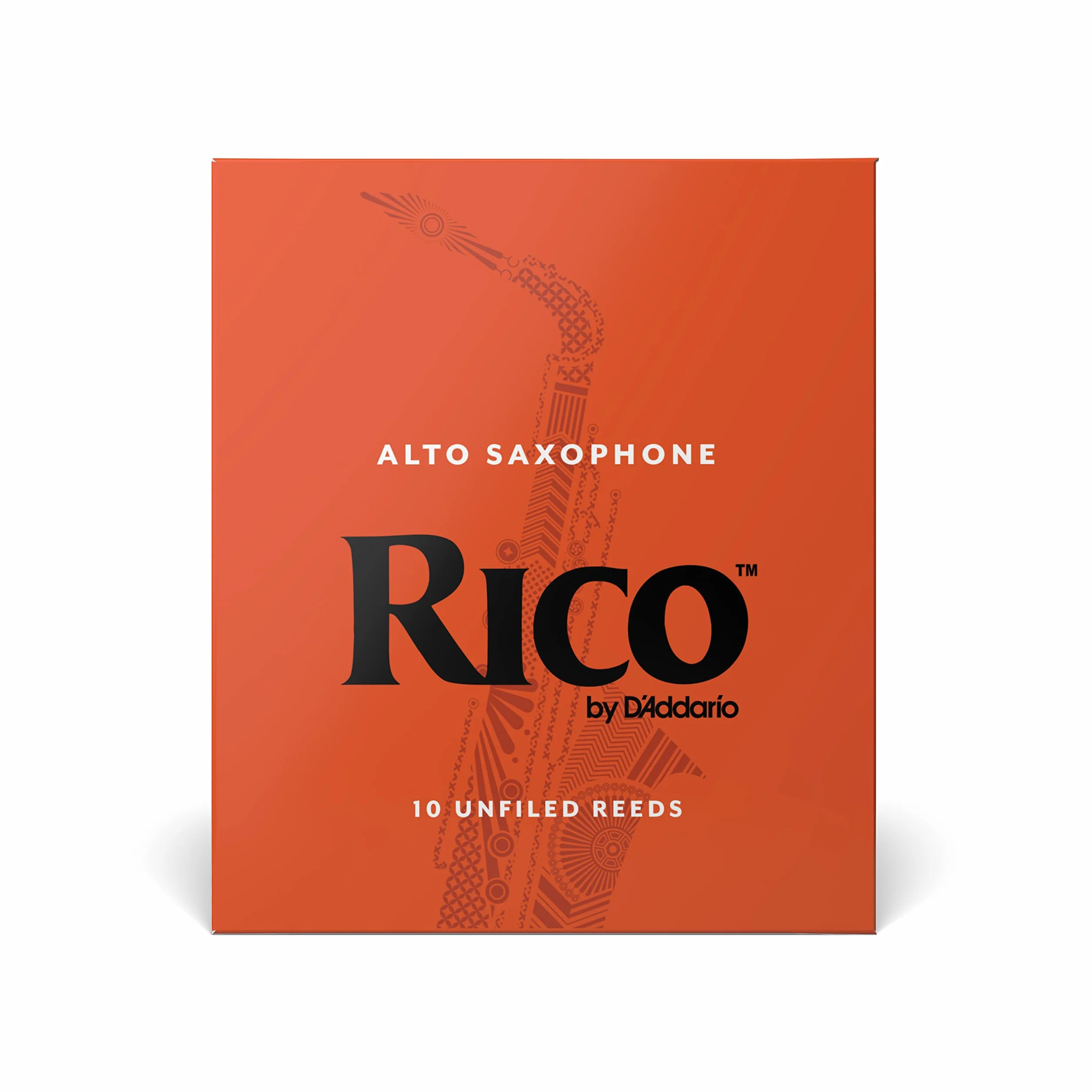 D'Addario Woodwinds 2.0 Alto Sax Reeds 10 Pack