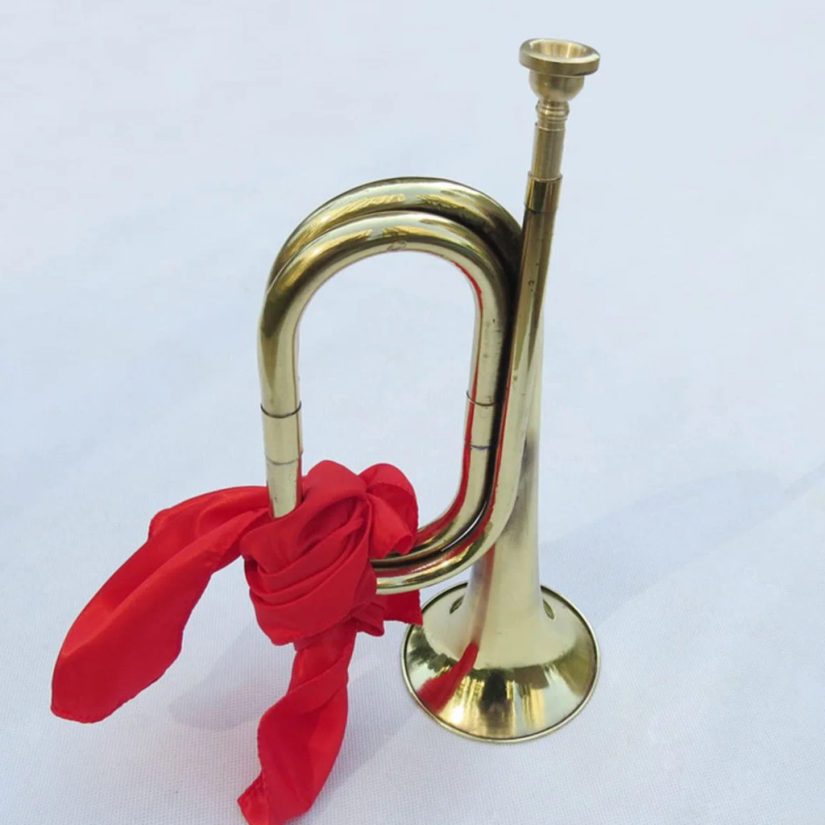 Toyvian Chargez Clairon Instrument De Cor Professionnel Jouet Cor Français Trompette Enfants Alliage Cuivre Instrument à Vent