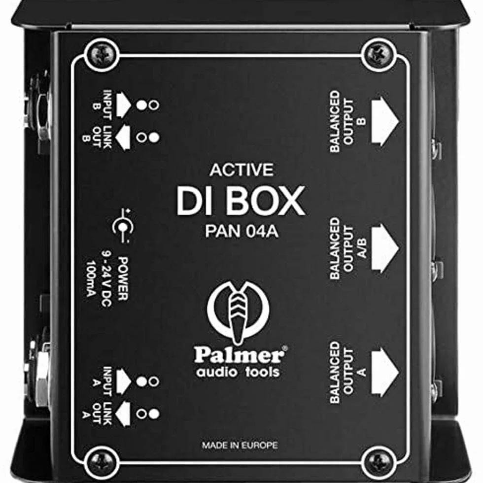 Palmer PAN 04 A - Boîte de DI active 2 canaux